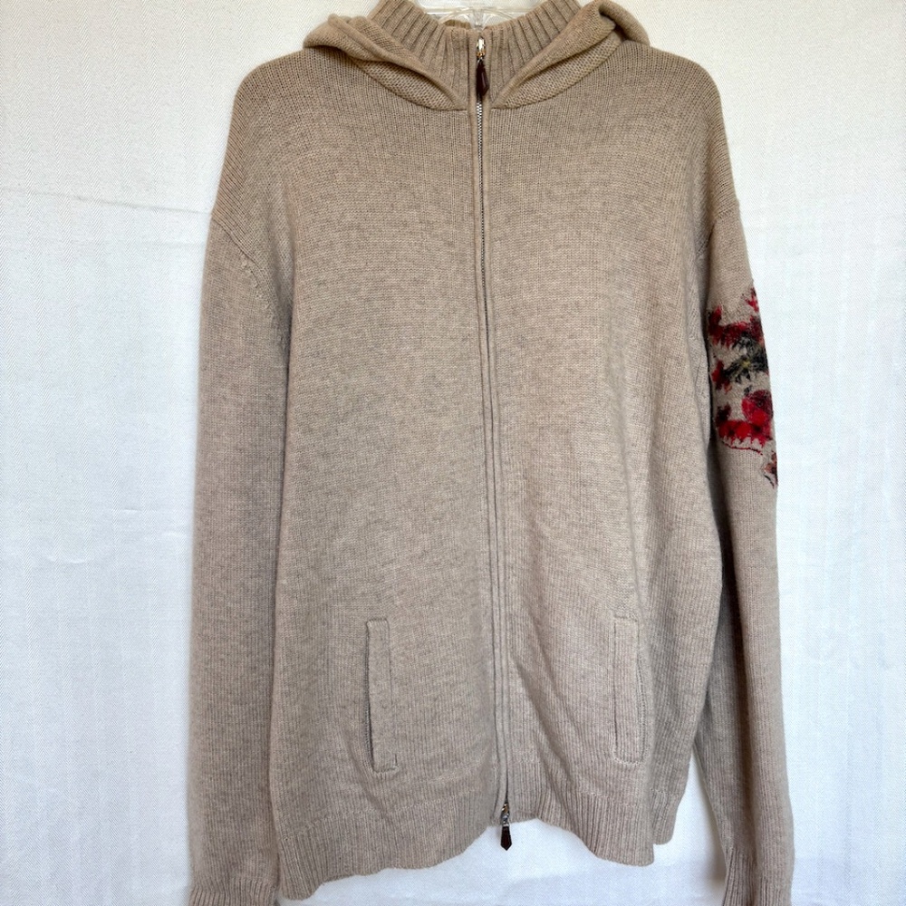 Patrick James Reserve Full Zip Hooded Sweater